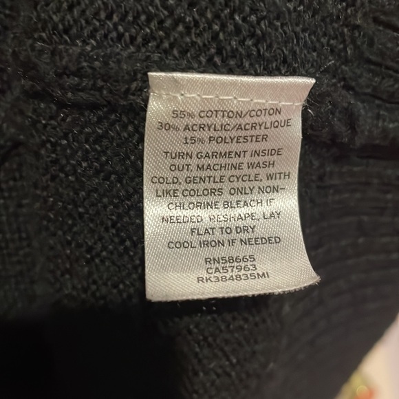 Halogen Black Long Cardigan in size medium - Picture 2 of 7